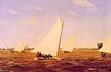 Sailboats Racing on the Delaware by Thomas Eakins